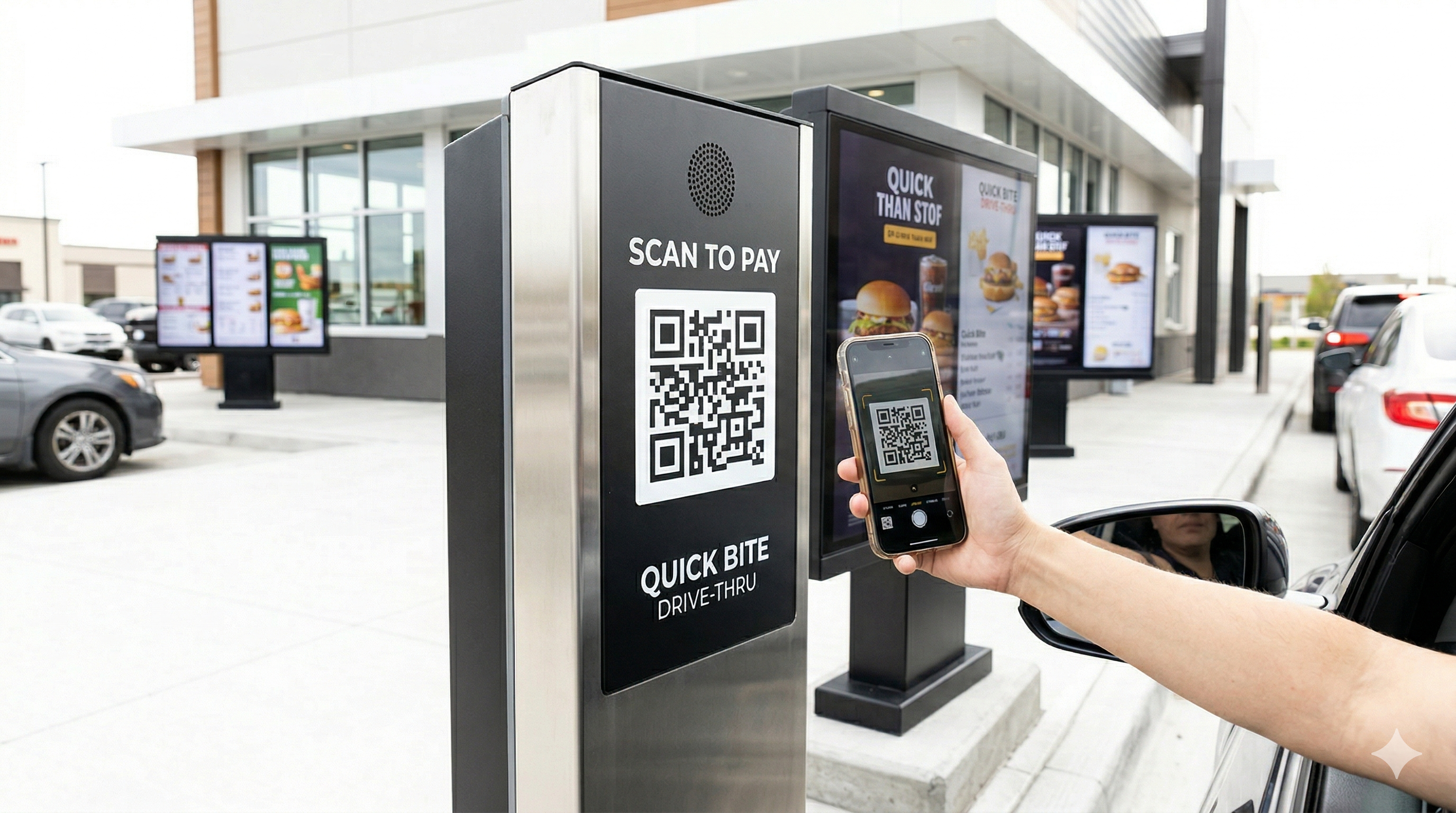 QR at the post